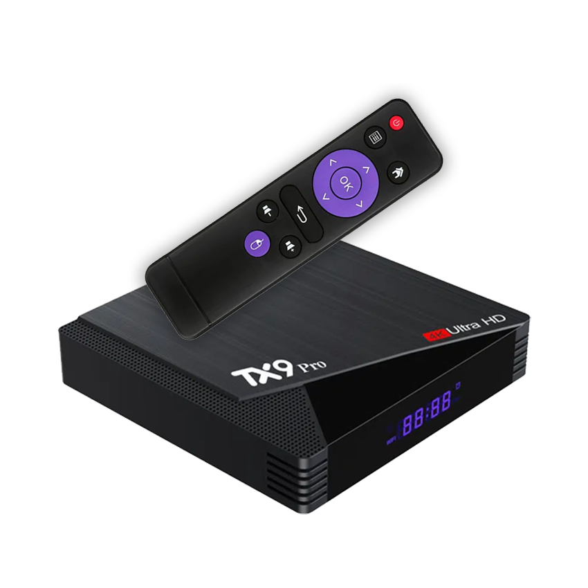 TX9 Pro 6K Ultra HD 8GB Ram 128GB Room Smart Tv Box