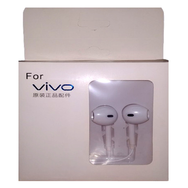 Vivo Earphone with 3.5mm Headphone Jack, Remote and Built-in Microphone