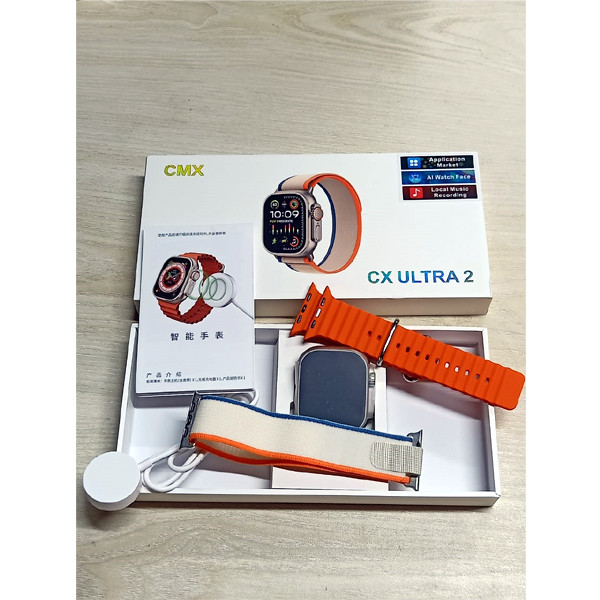 CMX CX Ultra 2 Amoled Smartwatch – Orange Color