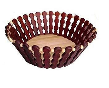 Fruit Basket/Hand Made Bamboo Fruit Basket Medium